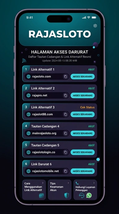 Halaman Link Alternatif Rajasloto untuk Pengguna Android